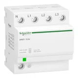 Schneider Electric A9L16634 iPRF1 12.5r ОПН, 3 полюса и нейтраль, класс 1+2