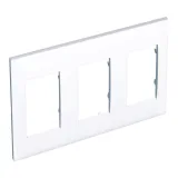 Рамка 3 поста Schneider Electric ALTIRA, вертикальная, белый
