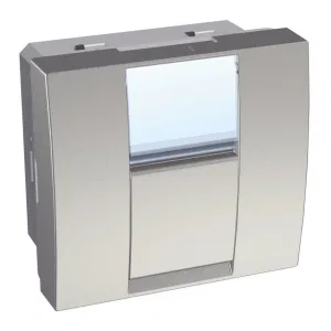 Розетка компьютерная RJ45 Cat.5 Schneider Electric ALTIRA, металлик (ШНАЙДЕР) Розетка компьютерная RJ45 Cat.5 Schneider Electric ALTIRA, металлик (ШНАЙДЕР)