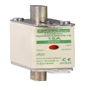 Schneider Electric DF2FGA125 — предохранитель ножевой TeSys 125 А, 400 В, 00 (NH00) (ШНАЙДЕР) Schneider Electric DF2FGA125 — предохранитель ножевой TeSys 125 А, 400 В, 00 (NH00) (ШНАЙДЕР)