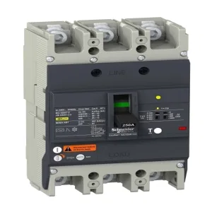 Силовой автомат Schneider Electric Easypact EZC 250, TM-D c диф защитой, 36кА, 3P, 80А (ШНАЙДЕР) Силовой автомат Schneider Electric Easypact EZC 250, TM-D c диф защитой, 36кА, 3P, 80А (ШНАЙДЕР)