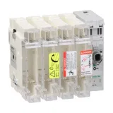 Schneider Electric GS2J4 — рубильник с предохранителем TeSys GS, 4 полюса, 100 А, 22x58