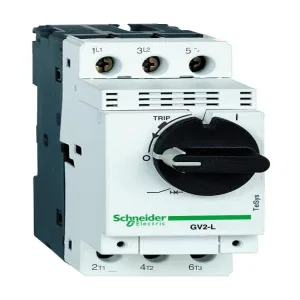 Силовой автомат для защиты двигателя Schneider Electric TeSys GV2 1А 3P, магнитный расцепитель (ШНАЙДЕР) Силовой автомат для защиты двигателя Schneider Electric TeSys GV2 1А 3P, магнитный расцепитель (ШНАЙДЕР)