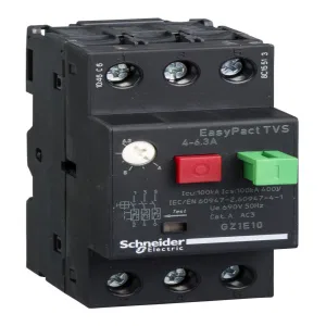 Schneider Electric GZ1E10, автоматический выключатель для защиты двигателя EasyPact TVS (ШНАЙДЕР) Schneider Electric GZ1E10, автоматический выключатель для защиты двигателя EasyPact TVS (ШНАЙДЕР)