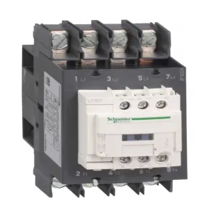 Контактор Schneider Electric TeSys LC1D 4P 80А 400/110В AC (ШНАЙДЕР) Контактор Schneider Electric TeSys LC1D 4P 80А 400/110В AC (ШНАЙДЕР)