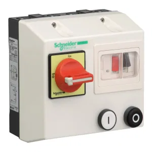 Пускатель в корпусе Schneider Electric TeSys LG 0.25А, 0.06кВт 400/230В (ШНАЙДЕР) Пускатель в корпусе Schneider Electric TeSys LG 0.25А, 0.06кВт 400/230В (ШНАЙДЕР)