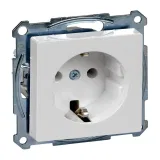 Schneider Electric MTN2301-0325 розетка System M, скрытая установка, с заземлением, активно-белая