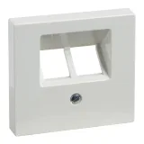 Schneider Electric Merten System M MTN296119 накладка на розетку RJ45, белый