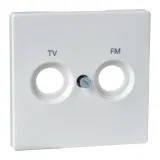 Schneider Electric Merten System Design MTN299719, накладка для ТВ/радио розетки, полярно-белый