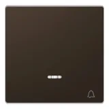 Клавиша с линзой Schneider Electric MERTEN D-LIFE, мокко