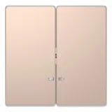 Schneider Electric MTN3420-6051, двойная клавиша для выключателя, шампань