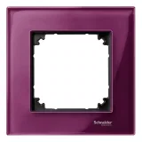 Рамка 1 пост Schneider Electric MERTEN M-ELEGANCE, рубин