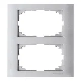 Schneider Electric Merten M-Pure MTN4020-3660 рамка 2 поста, алюминий