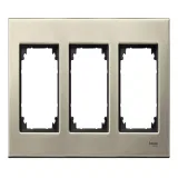 Schneider Electric MERTEN M-ELEGANCE рамка 3 поста титан MTN403305