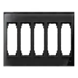 Schneider Electric MERTEN M-ELEGANCE рамка 5 постов черный оникс (MTN404503)
