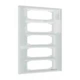 Schneider Electric Merten M-ELEGANCE Рамка на 5 постов MTN4050-3220, белый кристалл