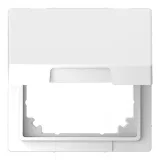 Schneider Electric Merten System Design MTN4081-6035 Адаптер с крышкой для интеграции System M в D-Life, белый лотос