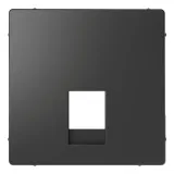 Schneider Electric Merten D-Life MTN4215-6034 - накладка на информационную розетку, антрацит