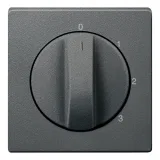 Schneider Electric Накладка на регулятор частоты вращения MERTEN SYSTEM M, антрацит MTN437314