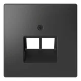Schneider Electric Merten D-Life MTN4522-6034 Центральная плата для розеток RJ45, антрацит