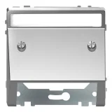 Schneider Electric Merten D-Life MTN4540-6036 накладка на вывод кабеля, нержавеющая сталь