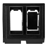 Schneider Electric MTN464377 вставка для разъемов универсальная, черная