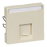 Schneider Electric MERTEN SYSTEM M MTN469844 накладка на информационную розетку RJ45, бежевый