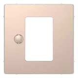 Накладка на термостат Schneider Electric MERTEN D-LIFE, шампань MTN5775-6051