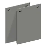 2 Бок.панели для SFHD 1200x400 mm