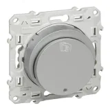 Schneider Electric S53R283 карточный выключатель с индикацией, алюминий, Odace