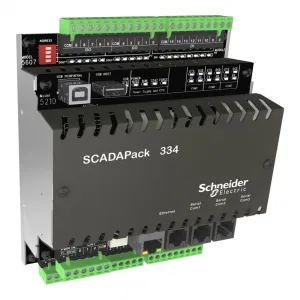 SCADAPack 334 RTU,4 потока/GT,Ladders,24В,реле,2 A/O (ШНАЙДЕР) SCADAPack 334 RTU,4 потока/GT,Ladders,24В,реле,2 A/O (ШНАЙДЕР)