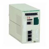 Schneider Electric TCSESM043F1CU0, управляемый коммутатор Ethernet 3TX/1FX-M