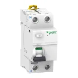 Schneider Electric A9R41263 УЗО Acti9 iID, 2 полюса, 63 A, 30 мА, тип AC, ширина 2 DIN-модуля