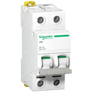 Schneider Electric Acti9 A9S65240 выключатель нагрузки, 2 полюса, 40 А (ШНАЙДЕР) Schneider Electric Acti9 A9S65240 выключатель нагрузки, 2 полюса, 40 А (ШНАЙДЕР)