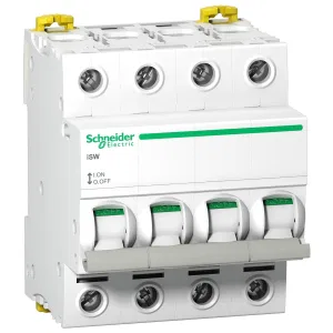 Schneider Electric iSW Выключатель нагрузки Acti 9 4П 125 A, белый A9S65492 (ШНАЙДЕР) Schneider Electric iSW Выключатель нагрузки Acti 9 4П 125 A, белый A9S65492 (ШНАЙДЕР)
