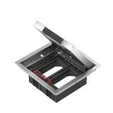 Schneider Electric OptiLine 45 ISM51624 лючок напольный металлический 4 модуля