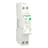 R9D88620 Автоматический выключатель дифференциального тока (АВДТ) Schneider Electric Resi9, 20A, 30mA, тип A, кривая отключения C, 2 полюса, 6kA, электро-механического типа, ширина 1 модуль DIN
