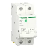 R9F02225 Автоматический выключатель Schneider Electric Resi9, 2 полюса, 25A, тип B, 6kA